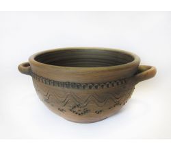 Бульйонниця із глини Візерунок (0.5 л)